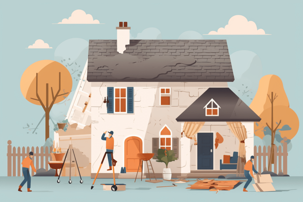 Home Under Construction